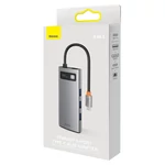 Kép 9/10 - Baseus StarJoy 6 az 1-ben hub, USB-C - 3x USB 3.0 + HDMI + USB-C PD + RJ45