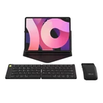 Kép 3/4 - Set Wireless foldable Keyboard Delux KF10 and mouse MF10PR