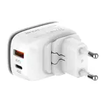 Kép 4/4 - Wall charger  LDNIO A2425C USB, USB-C+ Lightning cable