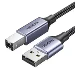 Kép 1/2 - UGREEN USB 2.0 A-B kábel, 5 m (fekete)