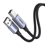 Kép 2/2 - UGREEN USB 2.0 A-B kábel, 5 m (fekete)