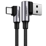 Kép 3/5 - UGREEN US176 USB-C - USB-A 2.0 kábel, 3A, 3m (fekete)