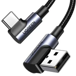 Kép 5/5 - UGREEN US176 USB-C - USB-A 2.0 kábel, 3A, 3m (fekete)