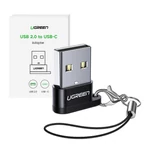 Kép 3/3 - UGREEN USB-C USB-A 2.0 USB adapter (fekete)