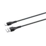 Kép 1/2 - LDNIO LS522  USB - USB-C 2m Cable (Grey-Blue)