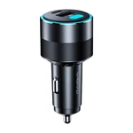 Kép 2/3 - Choetech TC0011 130W 2x USB C 1x USB A autós töltő (fekete)