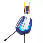 Kép 2/3 - Gaming headphones Dareu EH732 USB RGB (blue)