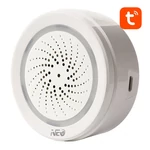Kép 2/5 - Smart Alarm Siren NEO NAS-AB02WT with Humidity Temperature Sensor, WiFi TUYA