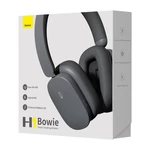 Kép 5/5 - Baseus Bowie H1 Bluetooth 5.2 fejhallgató, ANC (szürke)