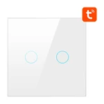 Kép 2/2 - Smart Light Switch ZigBee Avatto ZTS02-EU-W2 2 Way TUYA (white)