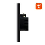 Kép 3/3 - Smart Light Switch ZigBee Avatto ZTS02-EU-B3 3 Way TUYA (black)