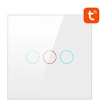 Kép 2/3 - Smart Light Switch ZigBee Avatto LZTS02-EU-W3 3 Way No Neutral TUYA (white)