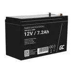 Kép 1/5 - Rechargeable battery AGM 12V 7.2Ah Maintenancefree for UPS ALARM