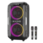 Kép 1/5 - Bluetooth vezeték nélküli hangszóró W-KING T9 Pro 120W (fekete)