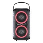 Kép 2/5 - Bluetooth vezeték nélküli hangszóró W-KING T9 60W (fekete)