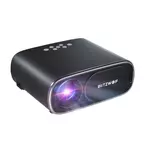 Kép 3/4 - BlitzWolf BW-V4 1080p LED beamer / projector, Wi-Fi + Bluetooth (black)