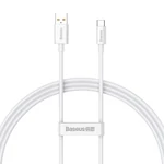 Kép 2/9 - Baseus Superior USB - USB-C kábel, 100W, 1m (fehér)