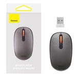 Kép 1/10 - Baseus F01A vezeték nélküli egér, 2.4G 1600DPI (szürke)