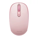 Kép 2/10 - Baseus F01B vezeték nélküli egér, Tri-mode 2.4G BT 5.0 1600 DPI (rózsaszín)