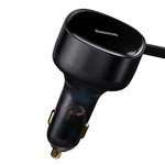 Kép 6/9 - Baseus Enjoyment autós töltő USB-C kábellel, 33W (fekete)