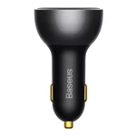 Kép 2/9 - Baseus Superme autós töltő, USB, USB-C, 140W (fekete)