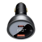 Kép 4/9 - Baseus Superme autós töltő, USB, USB-C, 140W (fekete)