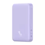 Kép 4/10 - Powerbank Baseus Magnetic Mini 10000mAh, USB-C  20W MagSafe (purple)
