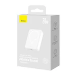 Kép 7/9 - Baseus Mini Magnetic (MagSafe) Powerbank 20000mAh, 20W (fehér)