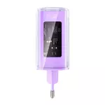 Kép 4/4 - Wall charger Acefast A45, 2x USB-C, 1xUSB-A, 65W PD (purple)
