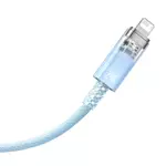 Kép 4/10 - Fast Charging cable Baseus USB-A to Lightning  Explorer Series 2m, 2.4A (blue)