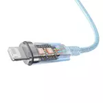 Kép 6/10 - Fast Charging cable Baseus USB-A to Lightning  Explorer Series 2m, 2.4A (blue)