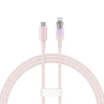 Kép 3/10 - Baseus Lightning Explorer Series USB-C gyors töltőkábel 1m, 20W (rózsaszín)