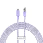 Kép 2/10 - Fast Charging cable Baseus USB-C to Lightning  Explorer Series 2m, 20W (purple)