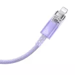 Kép 4/10 - Fast Charging cable Baseus USB-C to Lightning  Explorer Series 2m, 20W (purple)