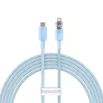 Kép 2/10 - Fast Charging cable Baseus USB-C to Lightning  Explorer Series 2m, 20W (blue)
