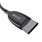 Kép 3/4 - BlitzWolf BW-TC23 USB-C-USB-C kábel kijelzővel, 100W, 1,8m (fekete)
