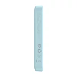 Kép 5/12 - Baseus Magnetic Mini, vezeték nélküli powerbank, MagSafe, 6000mAh, USB-C, 20W (kék)