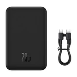 Kép 7/10 - Baseus Magnetic Mini Powerbank, 20000mAh, USB-C, 20W, MagSafe (fekete)