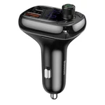 Kép 1/9 - Baseus S-13 Autós Bluetooth MP3 lejátszó T alakú, OS (fekete)