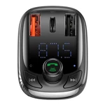 Kép 4/9 - Baseus S-13 Autós Bluetooth MP3 lejátszó T alakú, OS (fekete)