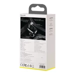 Kép 7/9 - Baseus S-13 Autós Bluetooth MP3 lejátszó T alakú, OS (fekete)
