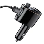 Kép 5/8 - Baseus S-06 Autós Bluetooth MP3 lejátszó, OS (fekete)