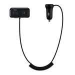 Kép 2/8 - Baseus S-16 Autós Bluetooth MP3-lejátszó + töltő, T alakú, OS (fekete)