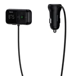 Kép 3/8 - Baseus S-16 Autós Bluetooth MP3-lejátszó + töltő, T alakú, OS (fekete)