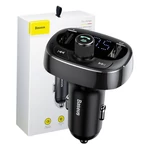 Kép 1/9 - Baseus S-09, Bluetooth FM T-típusú Transmitter (fekete)