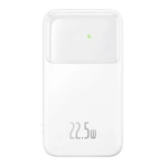 Kép 1/9 - Baseus Powerbank Comet 10000mAh, USB - USB-C, lightning, 22.5W (fehér)