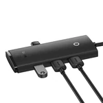 Kép 3/9 - Baseus OS-Lite hub, Adapter, 4-Port, USB-C, 25cm (fekete)