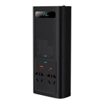 Kép 3/10 - Baseus autós inverter 300W, 24V, CN / EU (fekete)