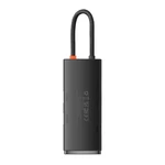 Kép 3/9 - Baseus OS Lite hub 6 portos USB-C - 2x USB 3.0 + USB-C PD + HDMI + SD/TF (fekete)