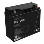 Kép 1/4 - Rechargeable Battery AGM VRLA Green Cell AGM10 12V 20Ah (for lawn mower, boat, motor, cart)